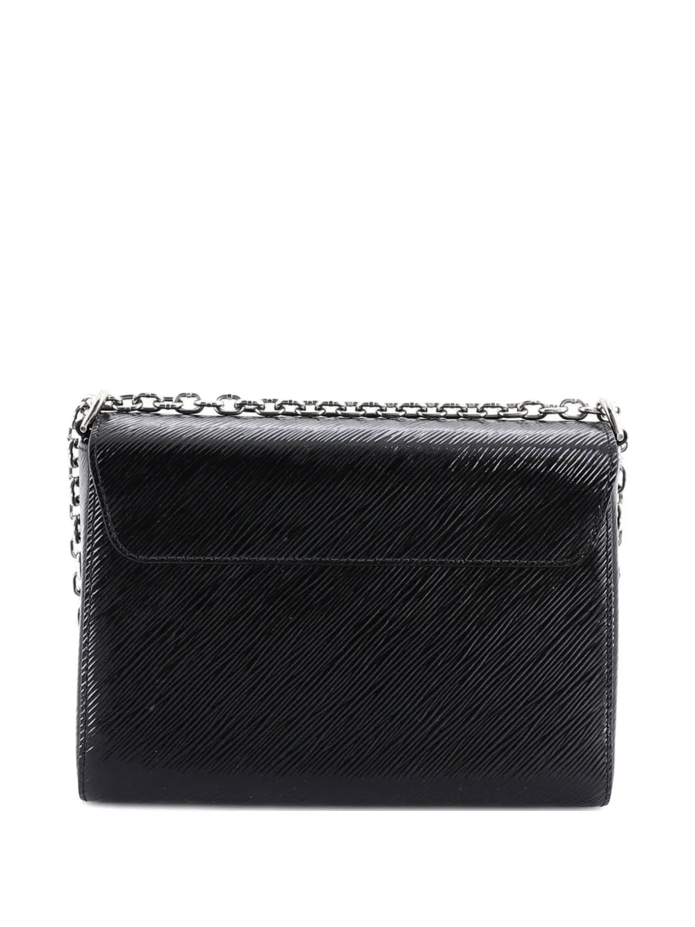 LOUIS VUITTON Pre-owned Twist Handbag Electric Epi Leather Mm Shoulder Bag In Black