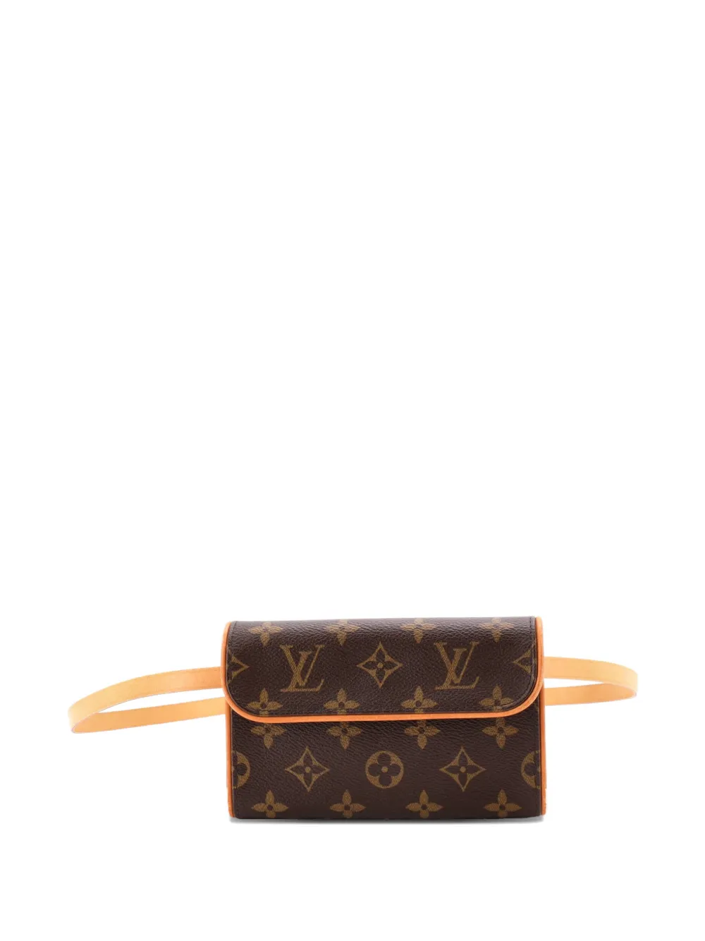 Pre-owned Louis Vuitton Florentine Waist Bag Monogram Canvas Belt Bag In Brown