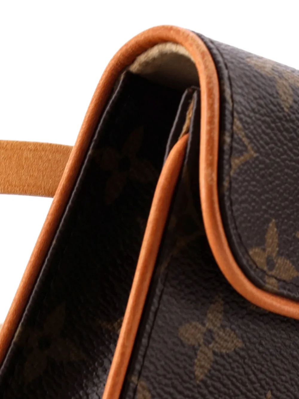 Pre-owned Louis Vuitton Florentine Waist Bag Monogram Canvas Belt Bag In Brown