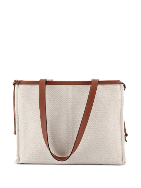 Loewe Pre-Owned Cushion Canvas Large tote bag
