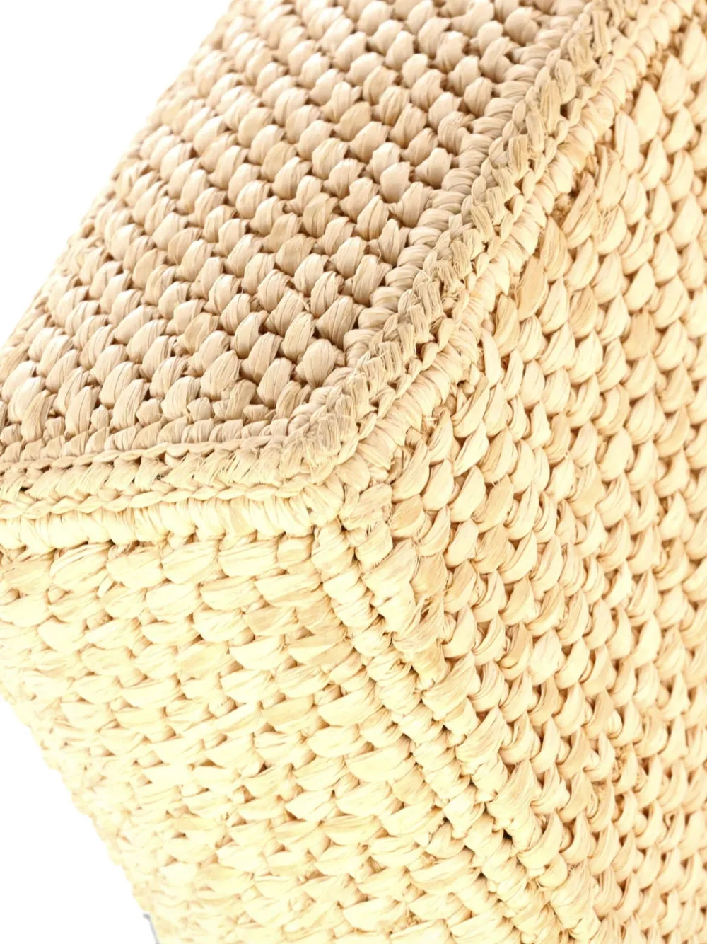 LOEWE Pre-owned A5 Tote Raffia And Leather Crossbody Bag In Brown