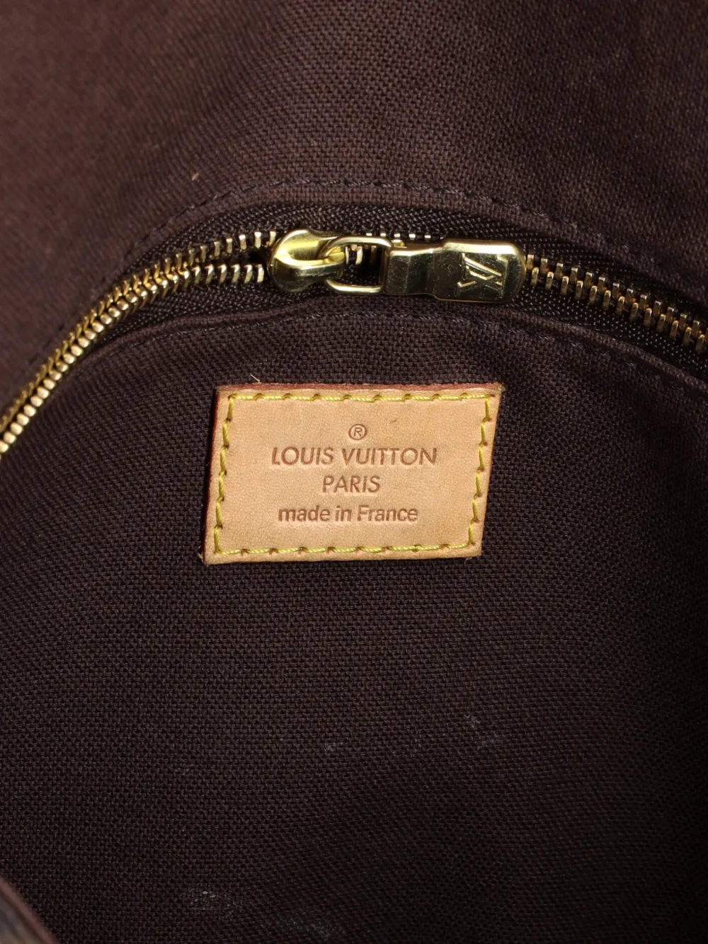 Pre-owned Louis Vuitton Chantilly Nm Handbag Monogram Canvas Pm Crossbody Bag In Brown