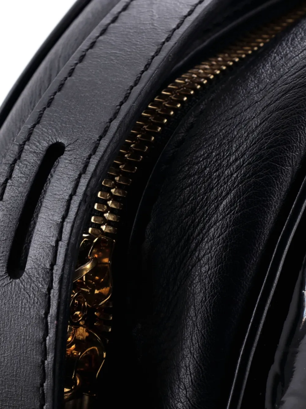 LOUIS VUITTON Pre-owned Boite Chapeau Souple Bag Monogram Vernis Mm Crossbody Bag In Black