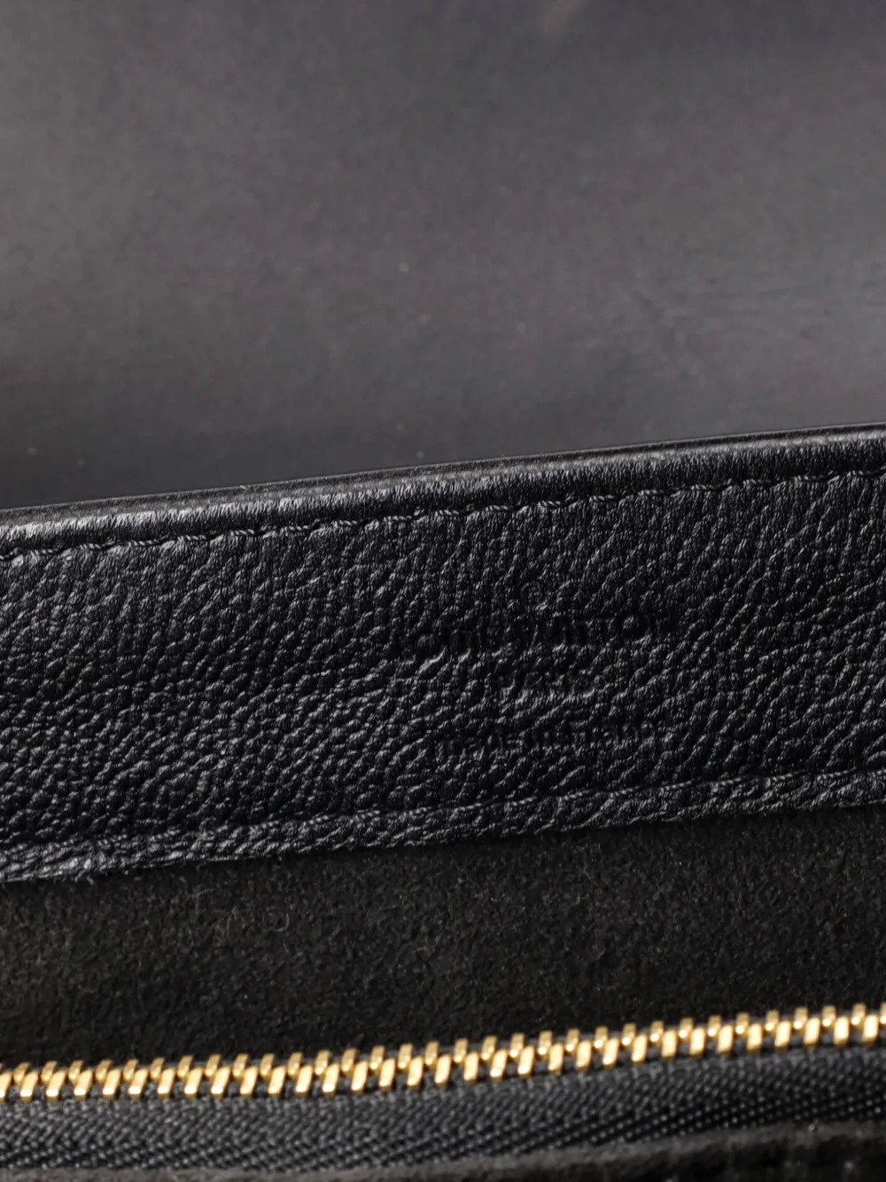 Pre-owned Louis Vuitton Very One Handle Bag Monogram Leather Satchel In Black