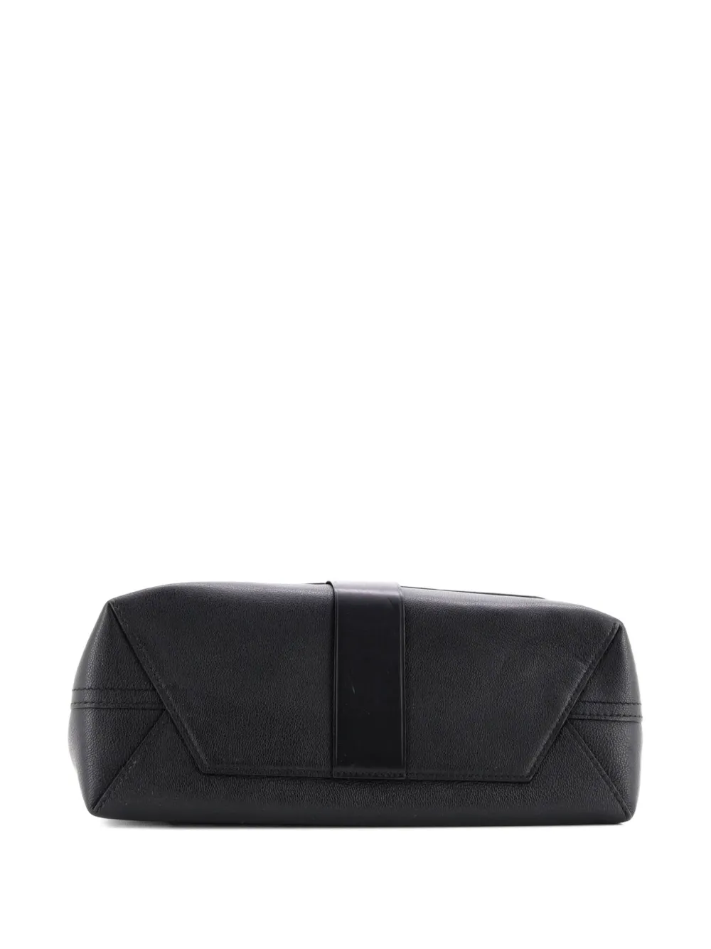 Pre-owned Louis Vuitton Very One Handle Bag Monogram Leather Satchel In Black