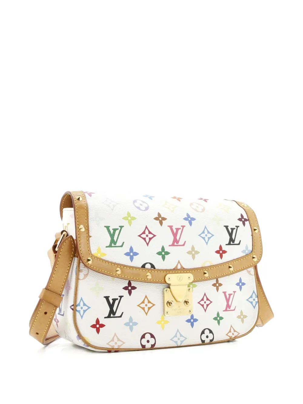 Louis Vuitton Pre-Owned Sologne Handbag Monogram Multicolor crossbody bag - White