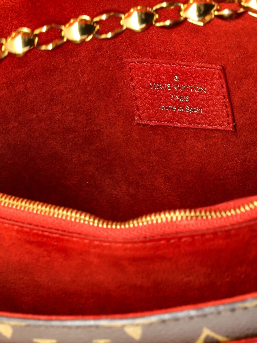 LOUIS VUITTON Pre-owned Victoire Handbag Monogram Canvas And Leather Shoulder Bag In Brown