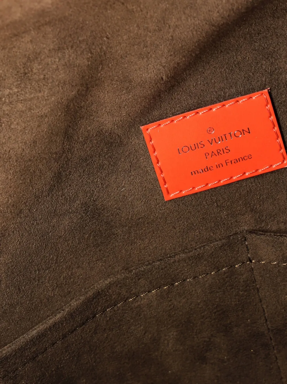 LOUIS VUITTON Pre-owned Cluny Top Handle Bag Epi Leather Mm Satchel In Red