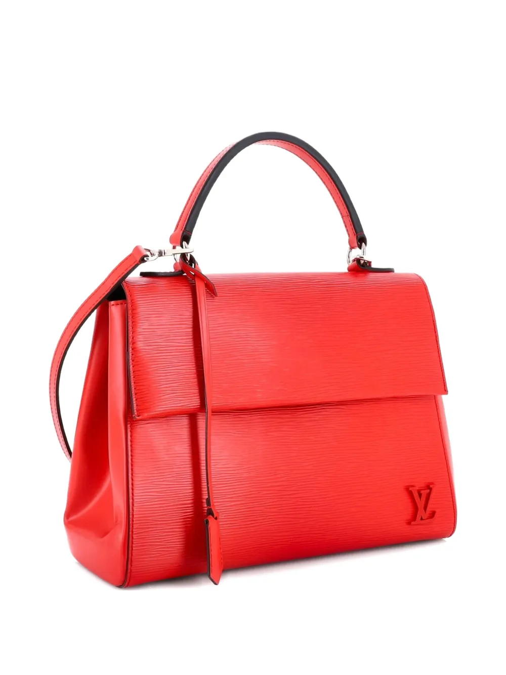 LOUIS VUITTON Pre-owned Cluny Top Handle Bag Epi Leather Mm Satchel In Red
