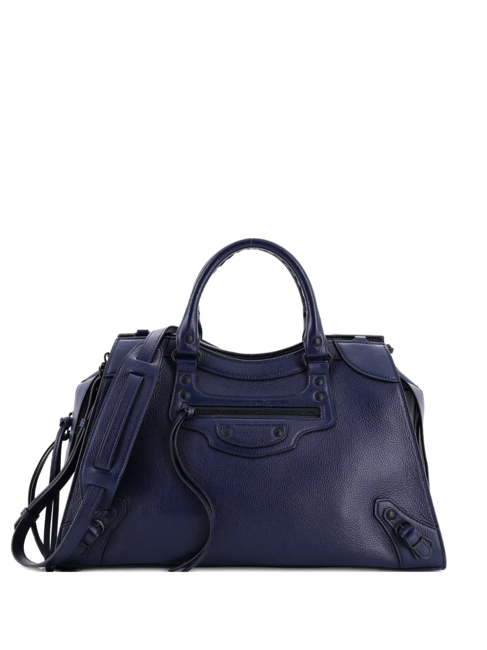 Click to view more detailed imagery on our partner's website Pre-owned Balenciaga Neo Classic City Bag Leather Medium Tote Bag In Blue