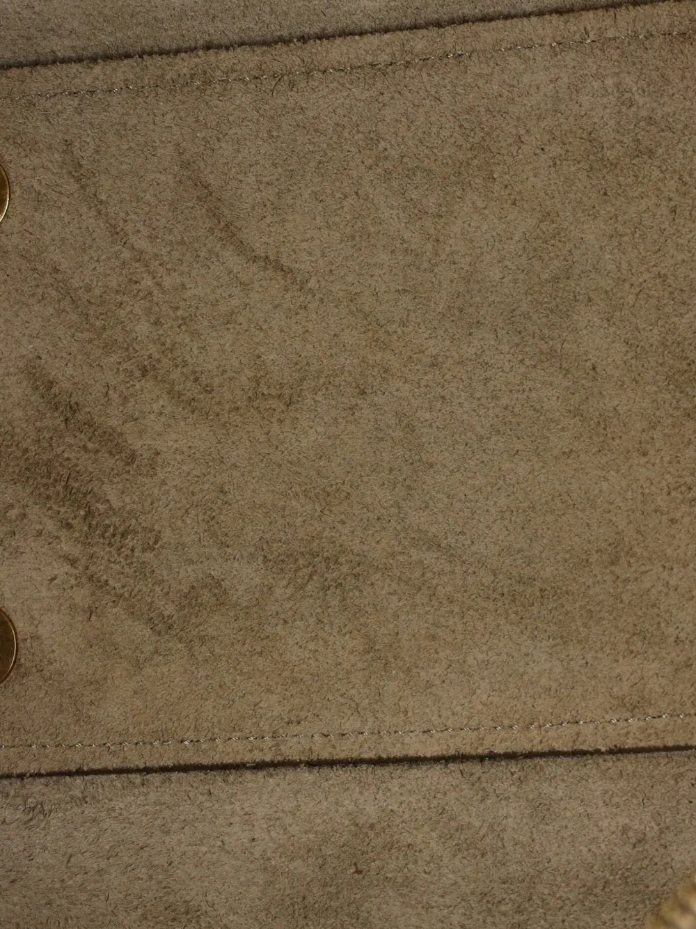 CELINE Pre-owned Belt Bag Textured Leather Medium Satchel In Neutral