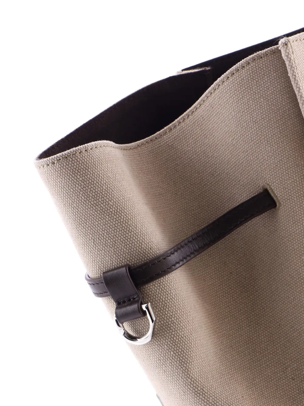 GIVENCHY Pre-owned Voyou Canvas Large Tote Bag In Neutral