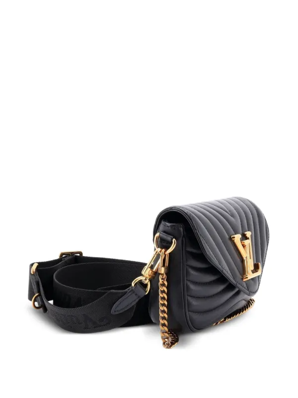 LOUIS VUITTON バッグ Louis Vuitton Pre-Owned New Wave Multi Pochette Quilted Leather