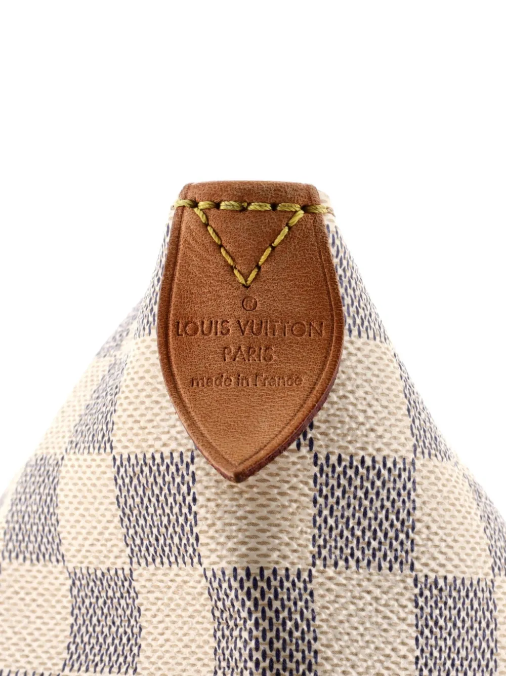 Pre-owned Louis Vuitton Totally Handbag Damier Mm Tote Bag In White