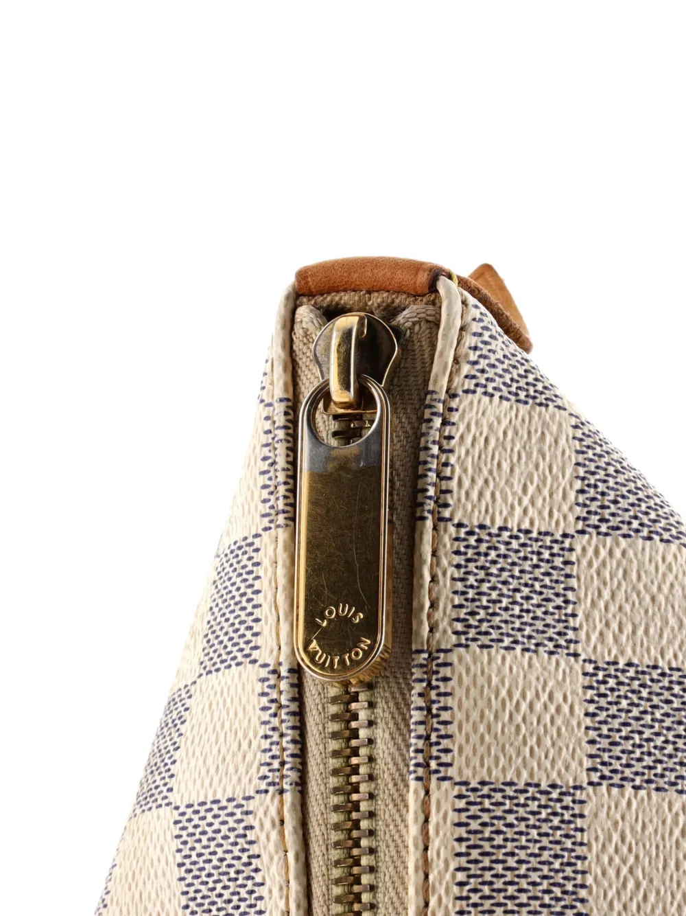 Pre-owned Louis Vuitton Totally Handbag Damier Mm Tote Bag In White