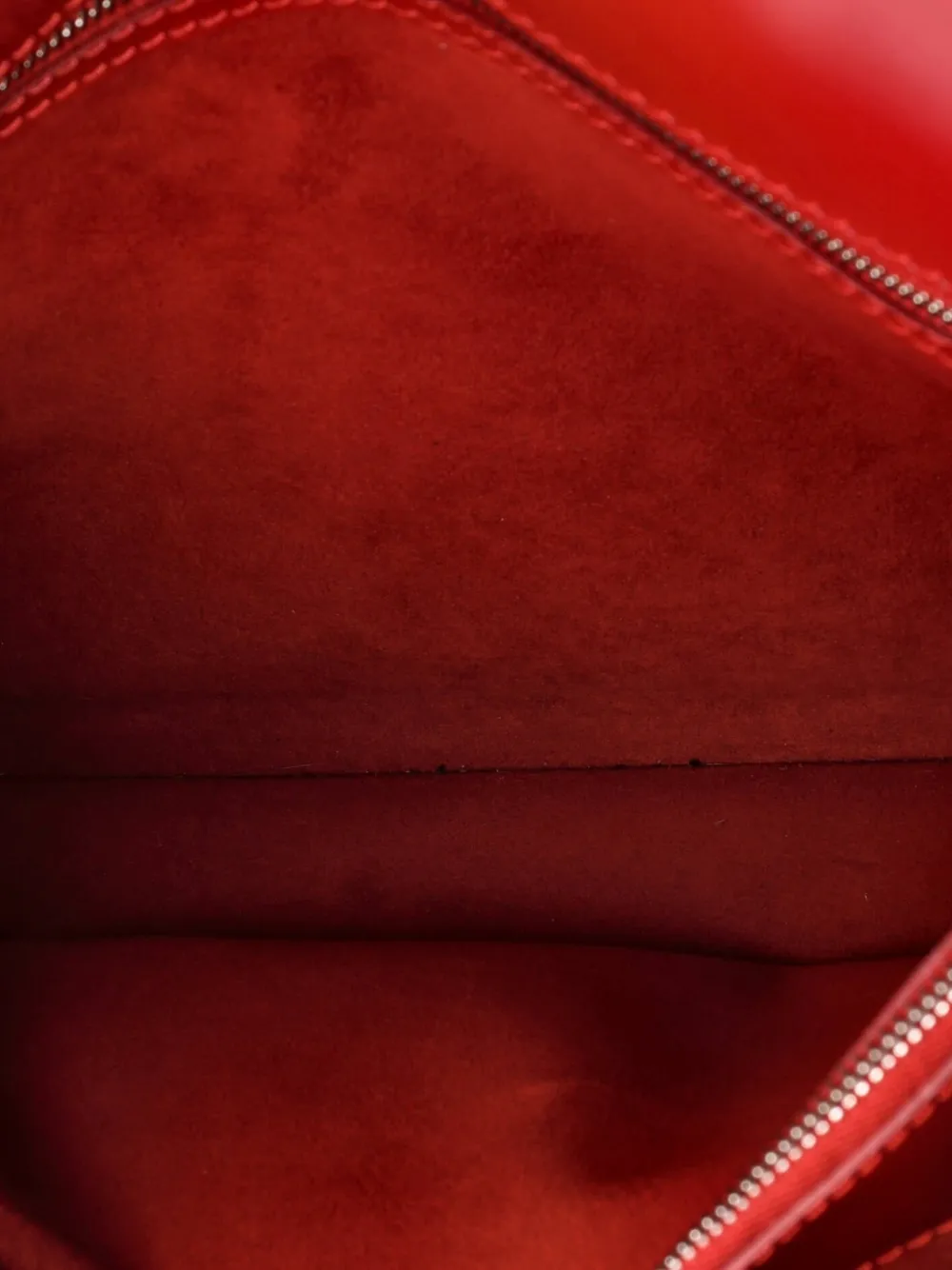 Pre-owned Louis Vuitton Sevigne Handbag Epi Leather Gm Satchel In Red