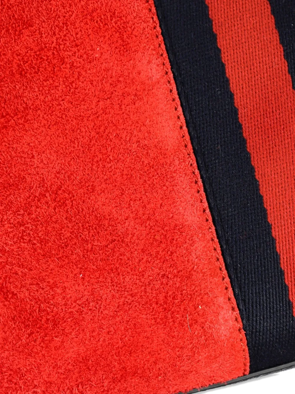 Pre-owned Gucci Ophidia Dome Shoulder Bag Suede Small Crossbody Bag In Red