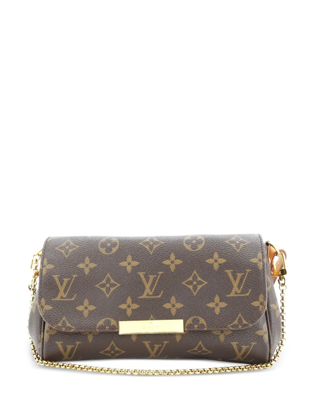 Louis Vuitton Pre-Owned Favorite Handbag Monogram Canvas PM clutch bag | marrón | Image 1