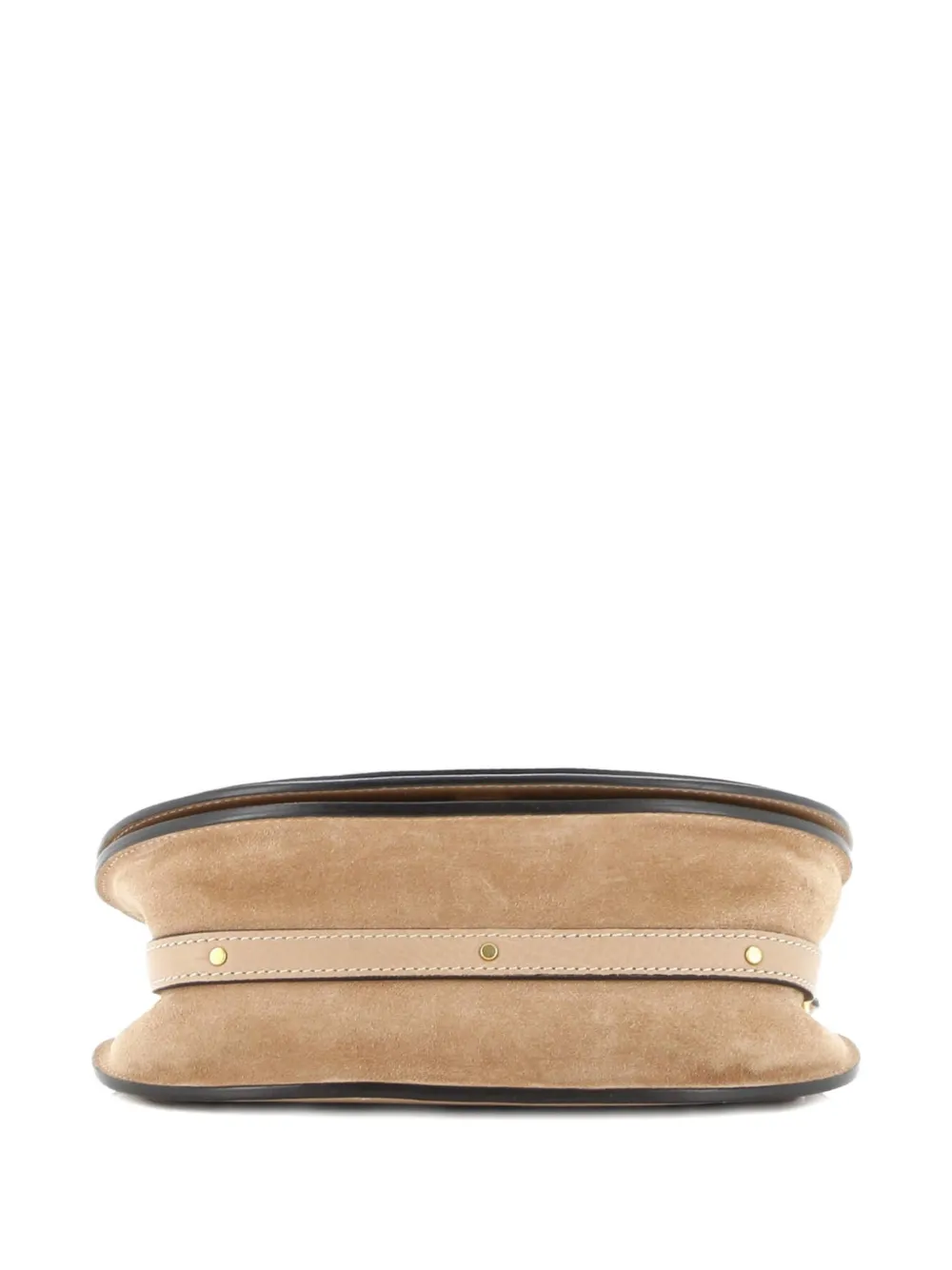 Pre-owned Chloé Nile Leather Medium Crossbody Bag In Neutral