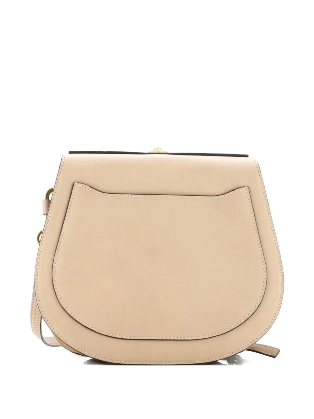 Pre-owned Chloé Nile Leather Medium Crossbody Bag In Neutral