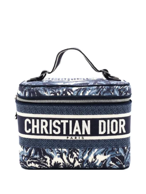 Christian Dior Pre-Owned DiorTravel Vanity Case Oblique Canvas pouch