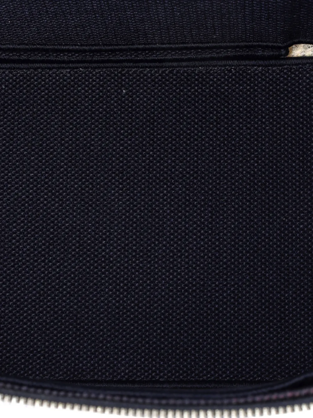 Pre-owned Dior Travel Vanity Case Oblique Canvas Pouch In Blue