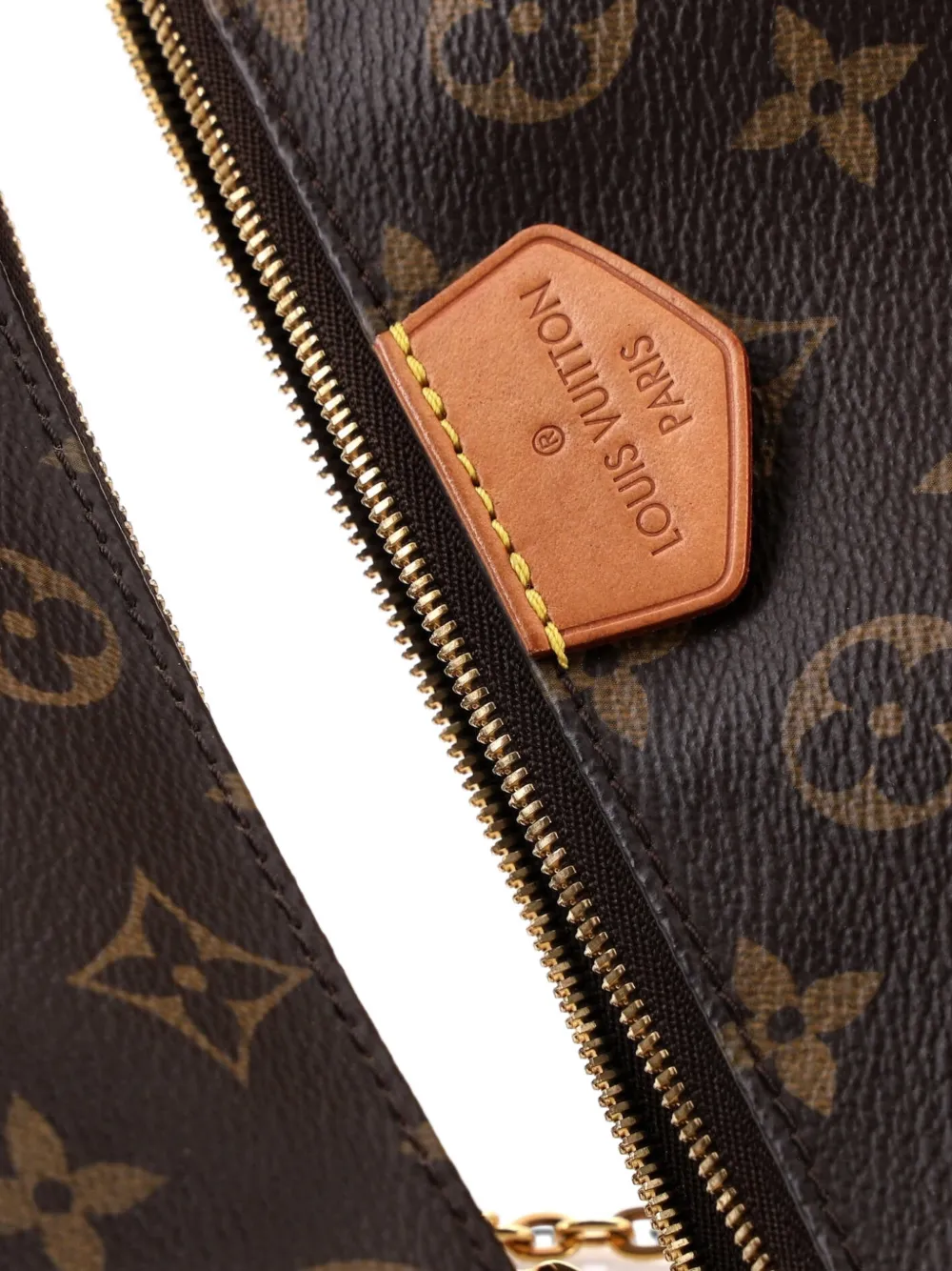 LOUIS VUITTON Pre-owned Multi Pochette Accessoires Monogram Canvas Crossbody Bag In Brown