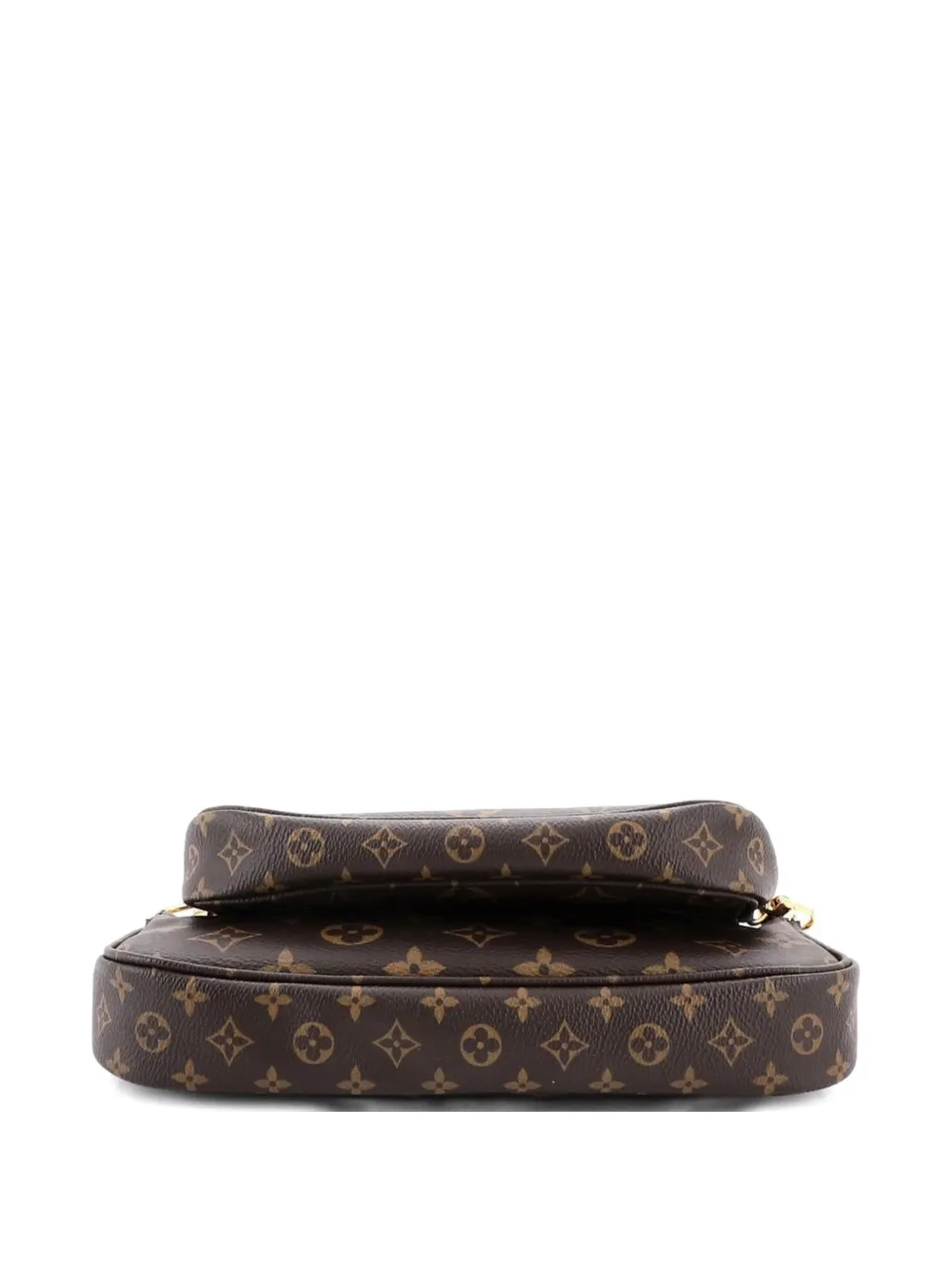 LOUIS VUITTON Pre-owned Multi Pochette Accessoires Monogram Canvas Crossbody Bag In Brown