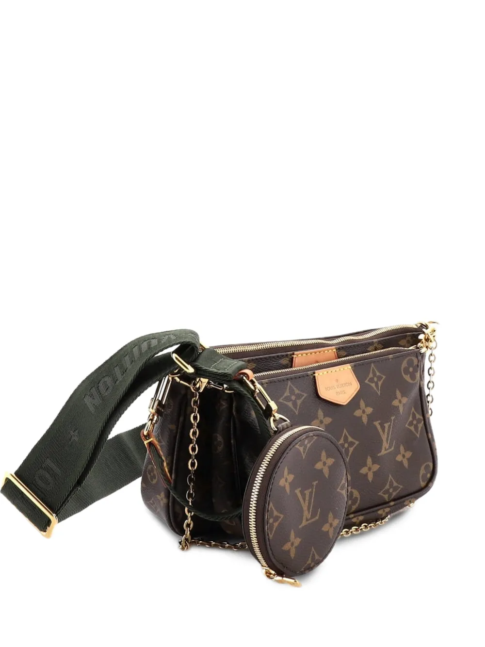 Louis Vuitton Pre-Owned Multi Pochette Accessoires Monogram Canvas crossbody bag - Marrone