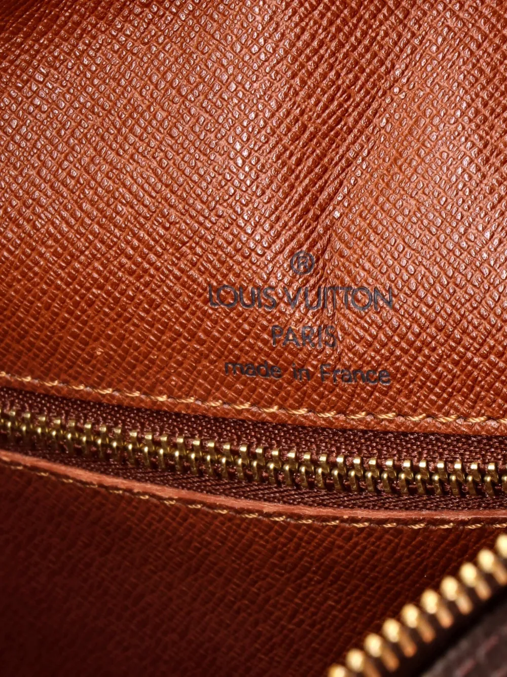 LOUIS VUITTON Pre-owned Boulogne Handbag Monogram Canvas 30 Shoulder Bag In Brown