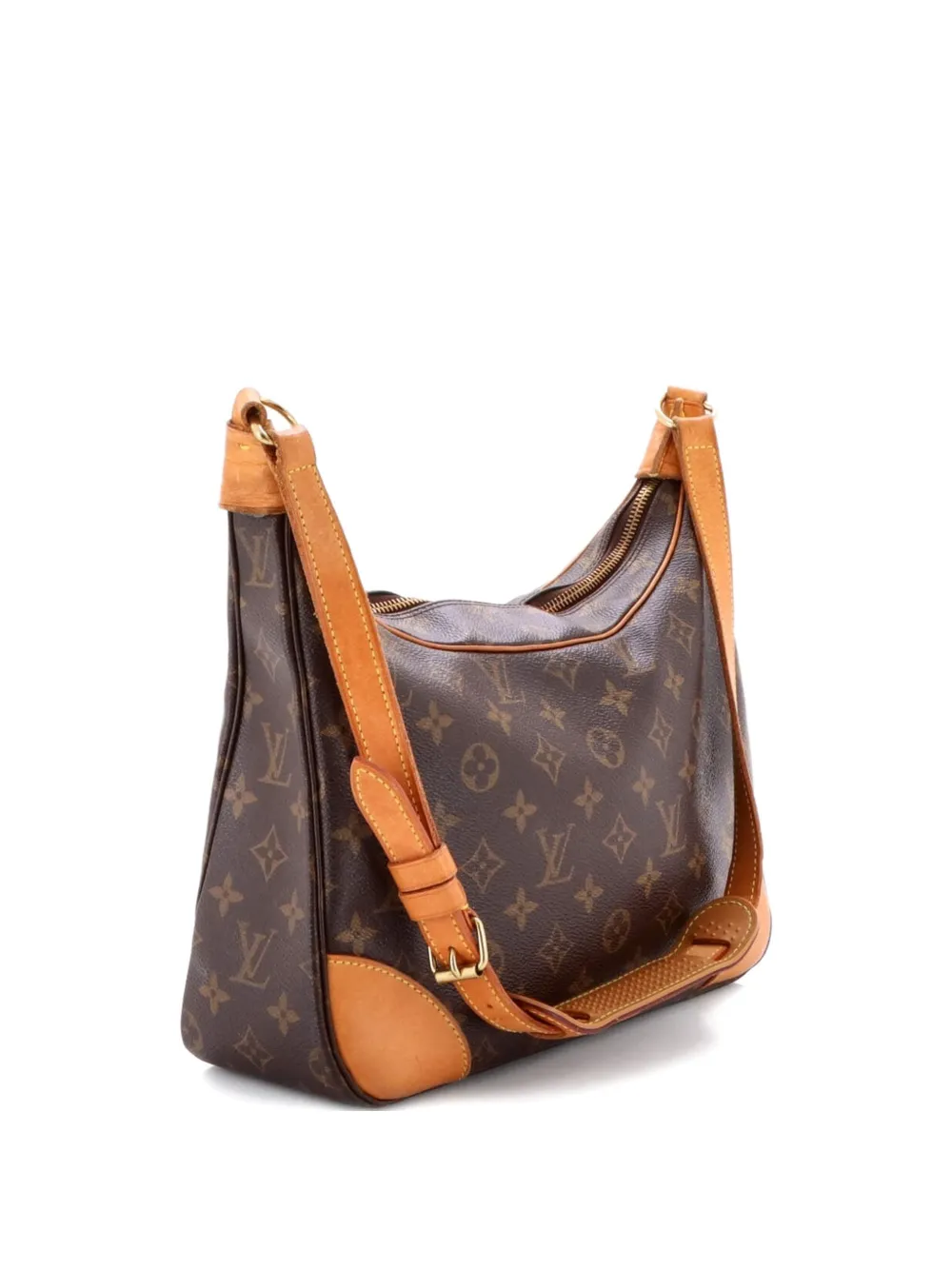 Click to view more detailed imagery on our partner's website Pre-owned Louis Vuitton Boulogne Handbag Monogram Canvas 30 Shoulder Bag In Brown