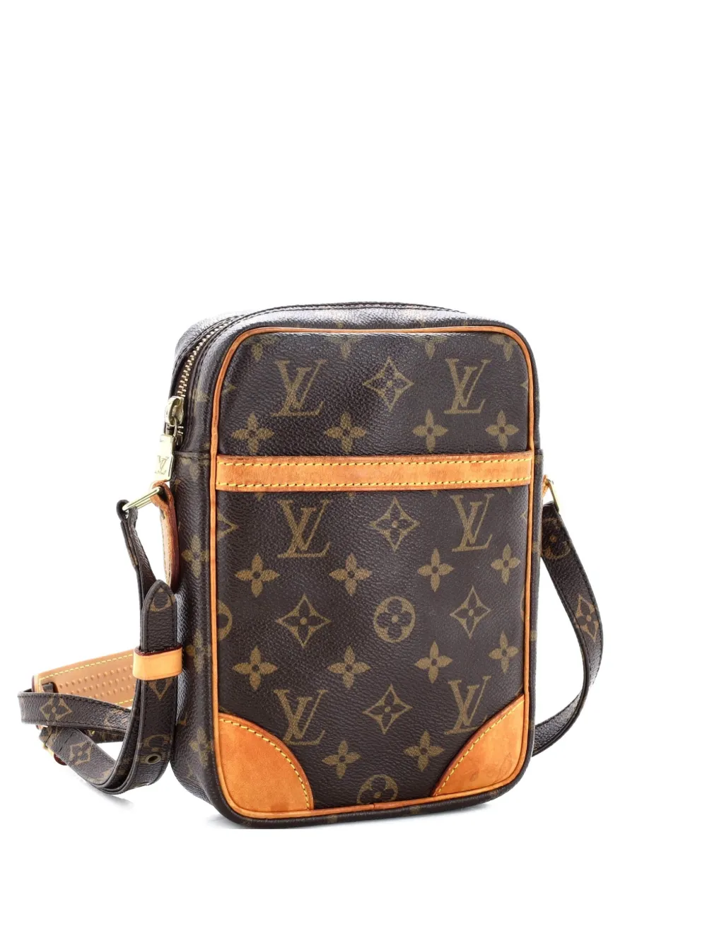 Louis Vuitton Pre-Owned Danube Handbag Monogram Canvas crossbody bag - Marrone