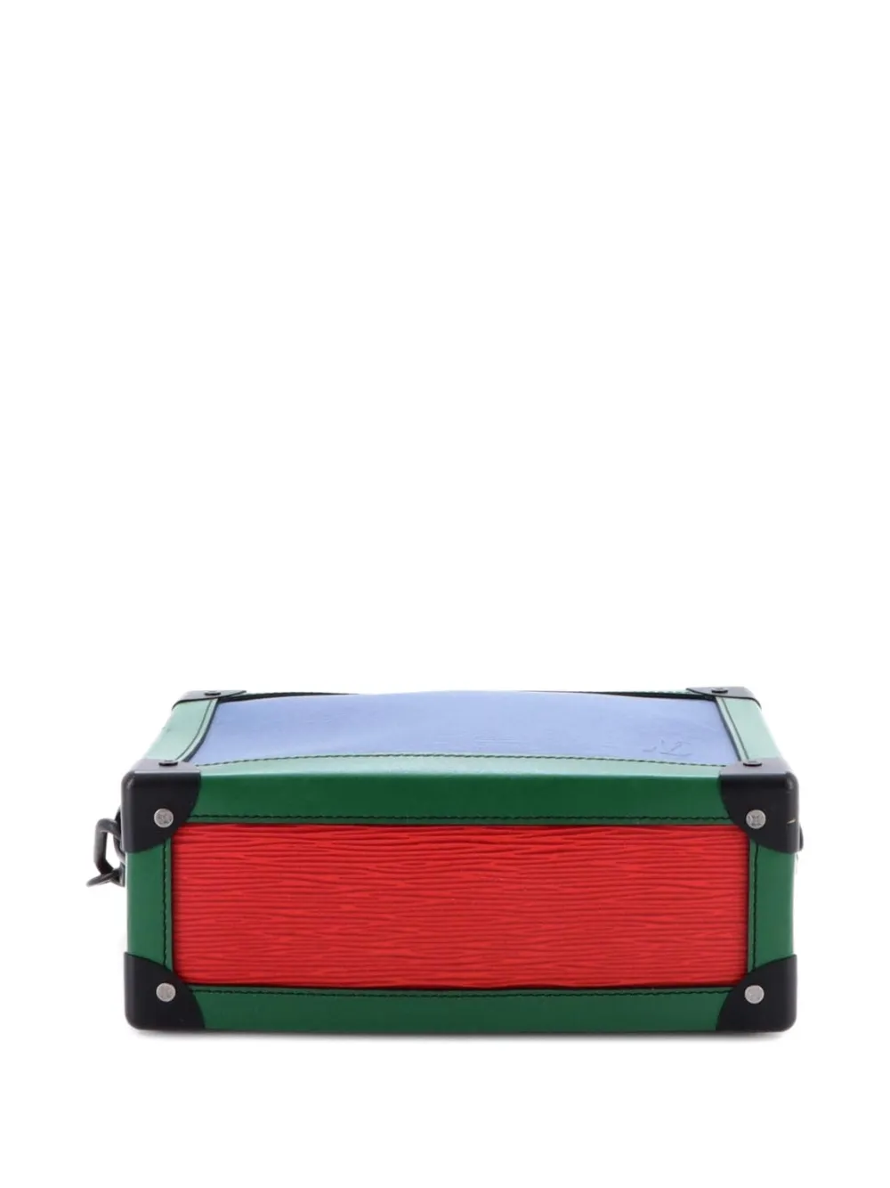 LOUIS VUITTON Pre-owned Soft Trunk Bag Colorblock Epi Leather Crossbody Bag In Multi