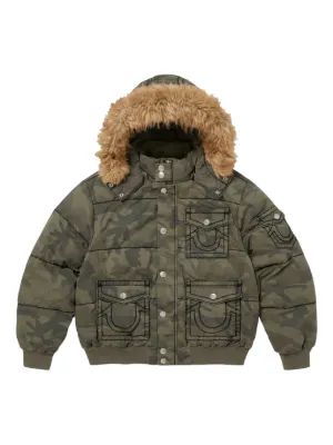 Supreme x True Religion® Puffer Jacket | Black | FARFETCH