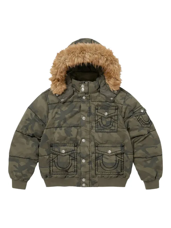 Supreme カモフラージュ ジャケット S Supreme カモフラージュ パデッドジャケット | グリーン | FARFETCH JP