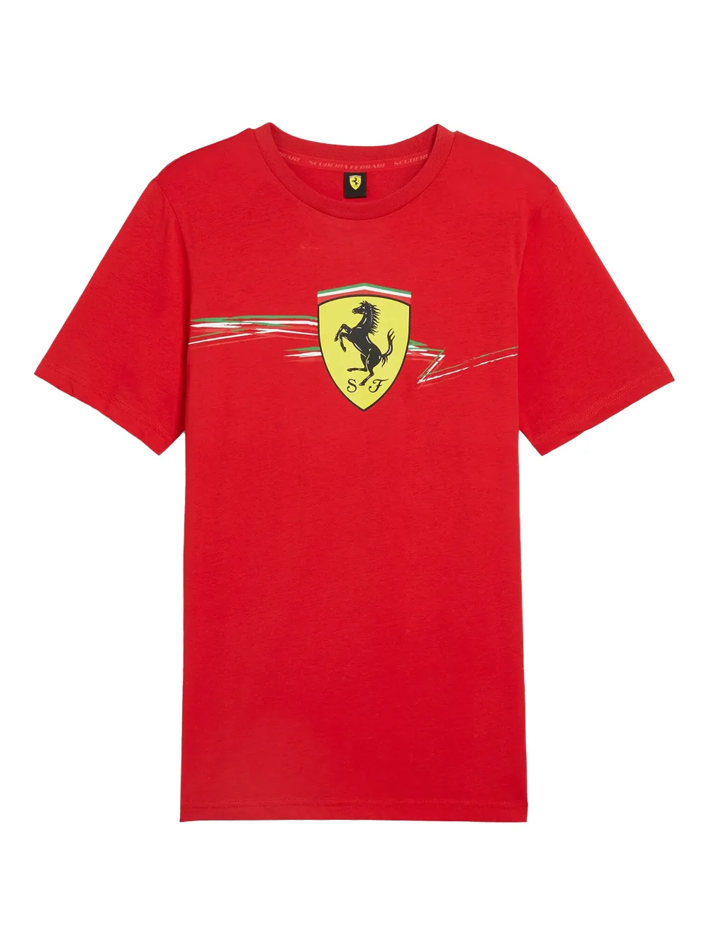 PUMA Ferrari Race Big Shield T-shirt - Rosso
