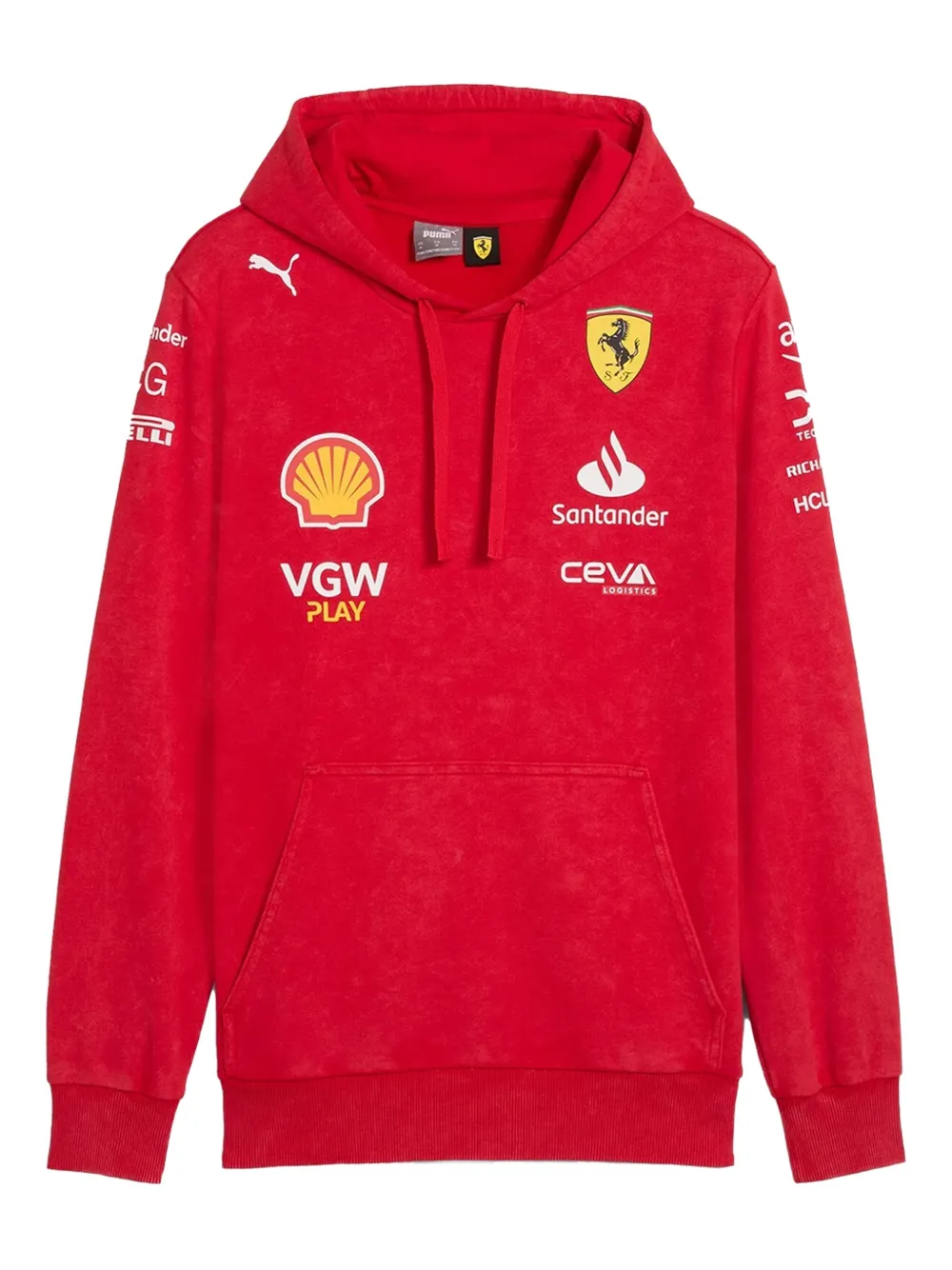 PUMA x Scuderia Ferrari hooded hoodie - Rosso