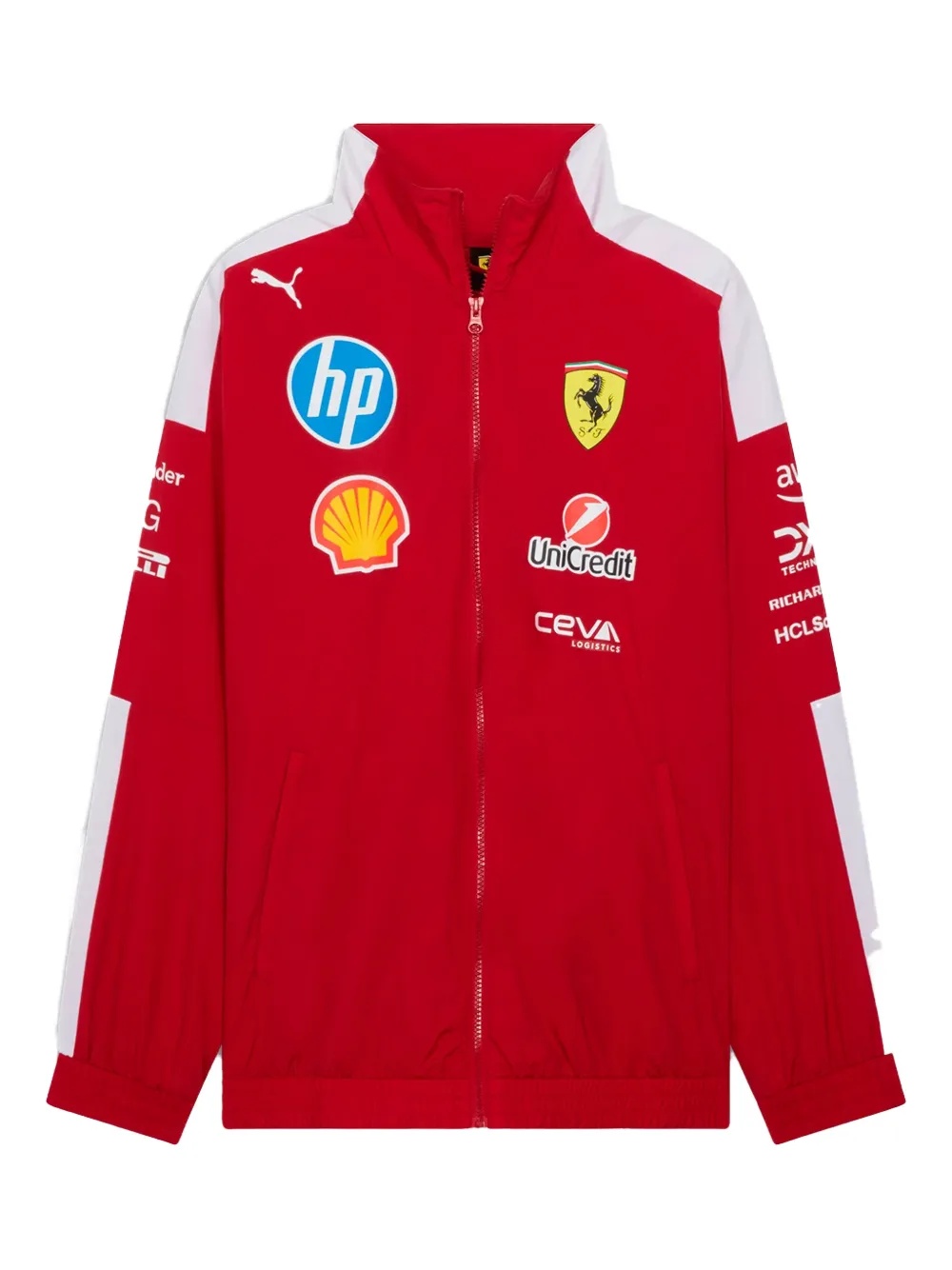PUMA x Scuderia Ferrari zip jacket | Red | Image 1