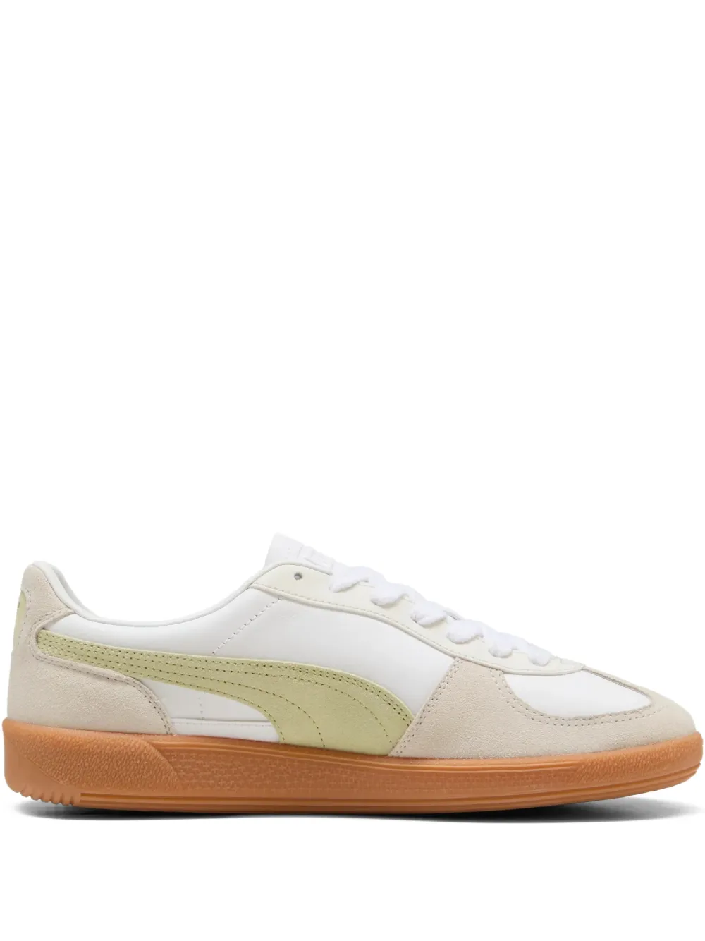 PUMA Palermo leren sneakers Wit
