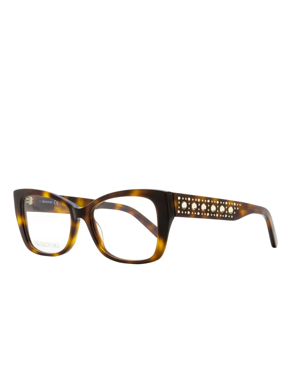 Swarovski Eyewear Sk5452 Glasses In Brown