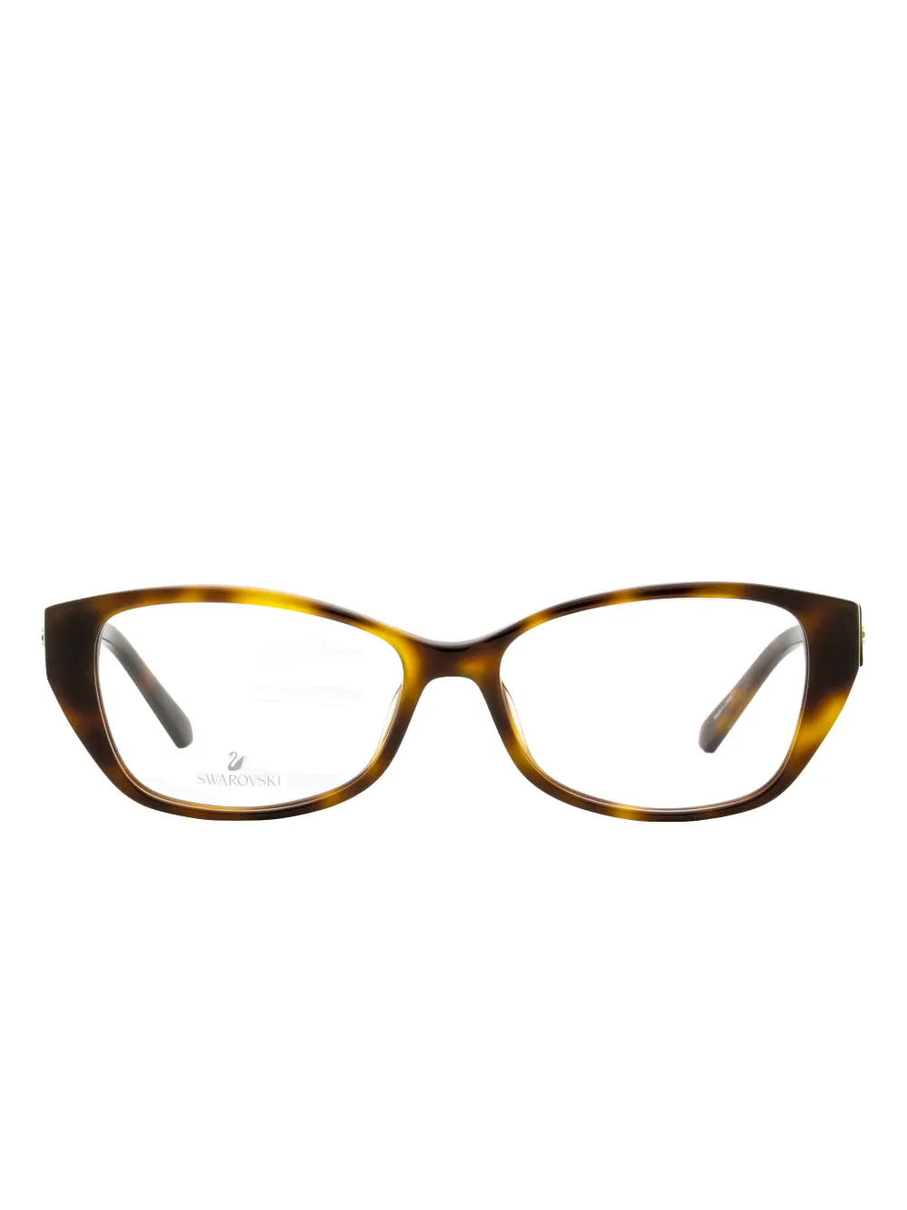 Swarovski Eyewear Sk5391 Glasses In Brown