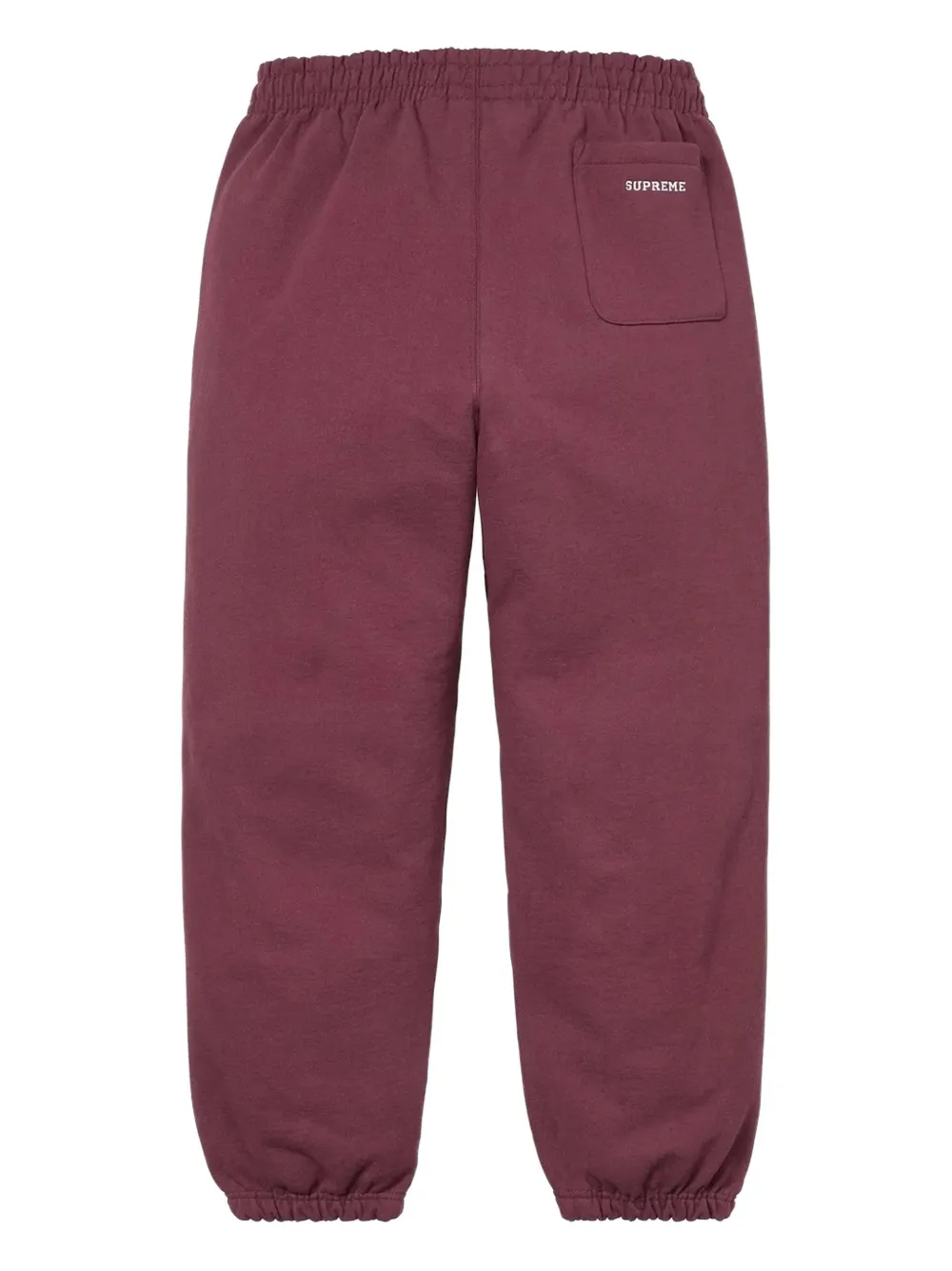 Supreme logo-detail track pants - Rood