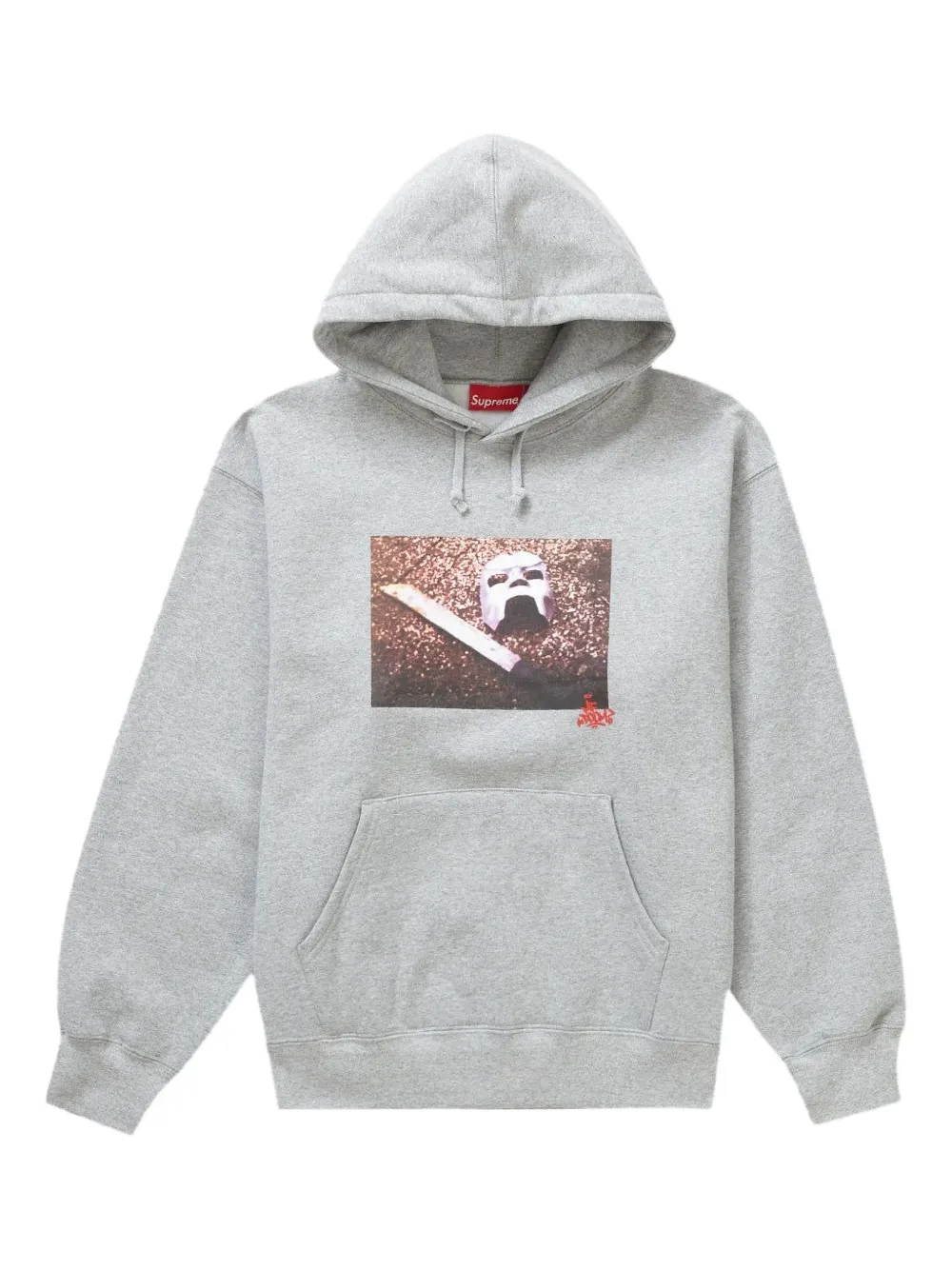 Supreme MF DOOM hoodie | Grey | Image 1