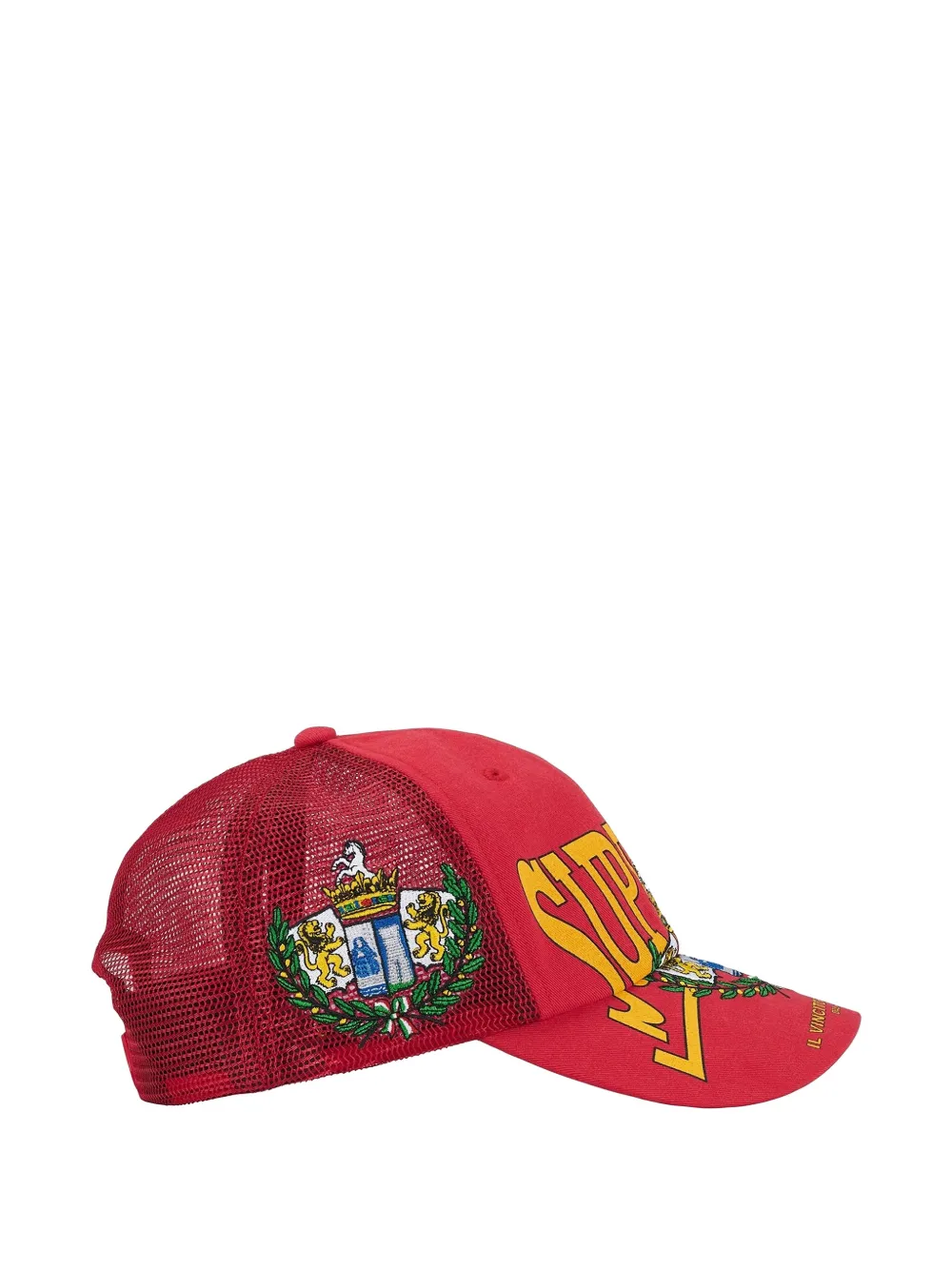 Supreme Crest Mesh Back 6-Panel cap | rojo | Image 1
