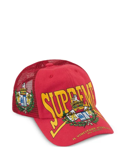 Supreme Crest Mesh Back 6パネル キャップ