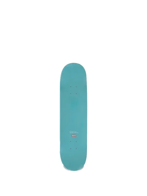 Supreme x Dan Colen candle-print skateboard 