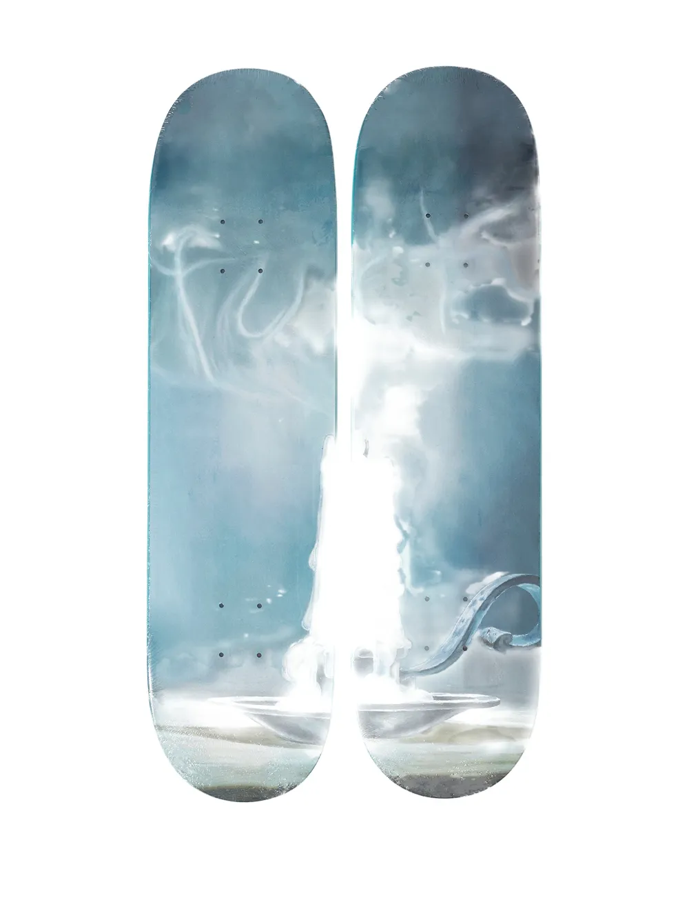 Supreme x Dan Colen candle-print skateboard | Equipment | Image 2