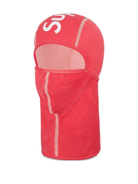 Supreme pasamontaña con logo estampado