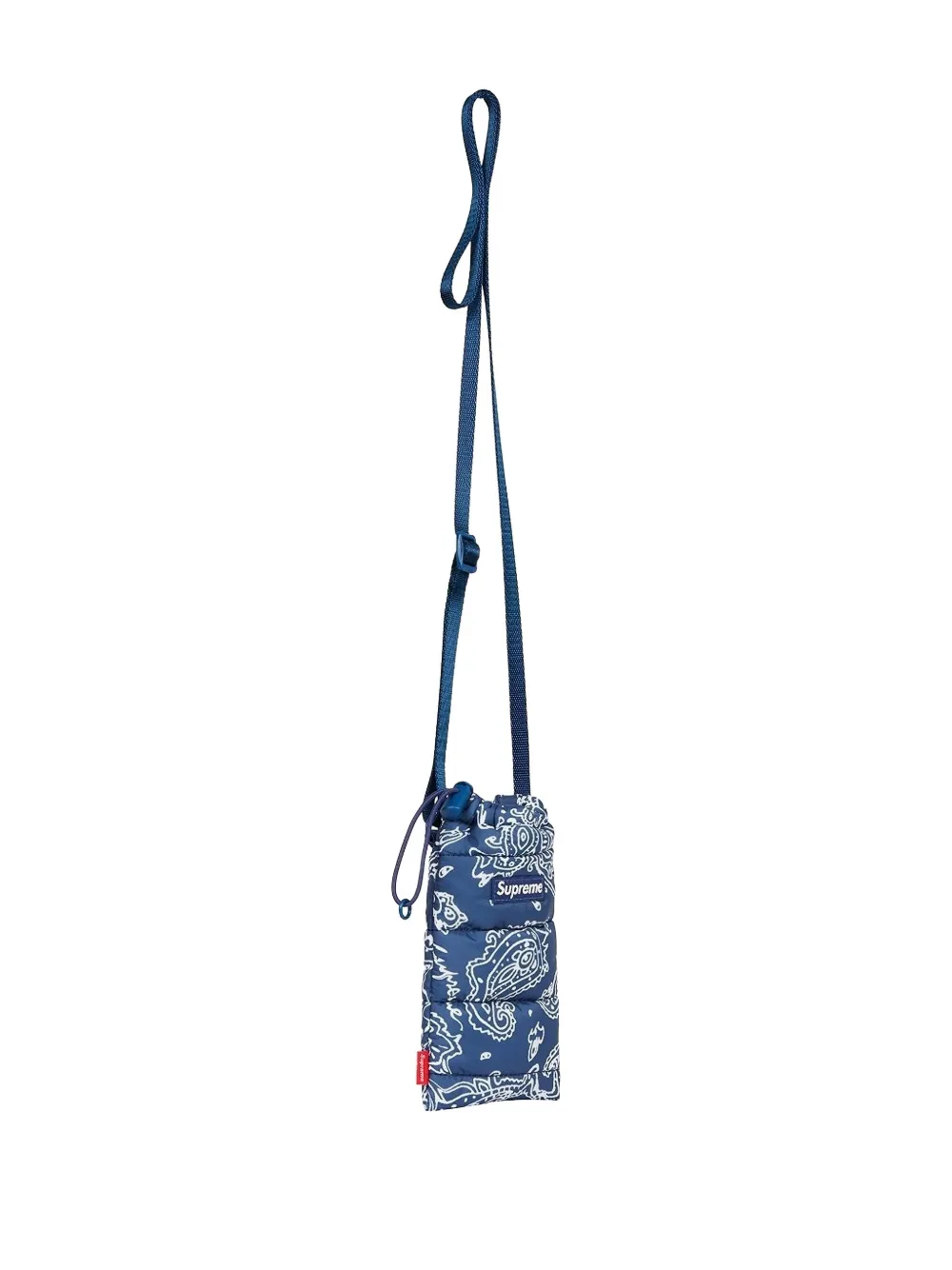 Supreme Puffer Neck shoulder bag - Blauw