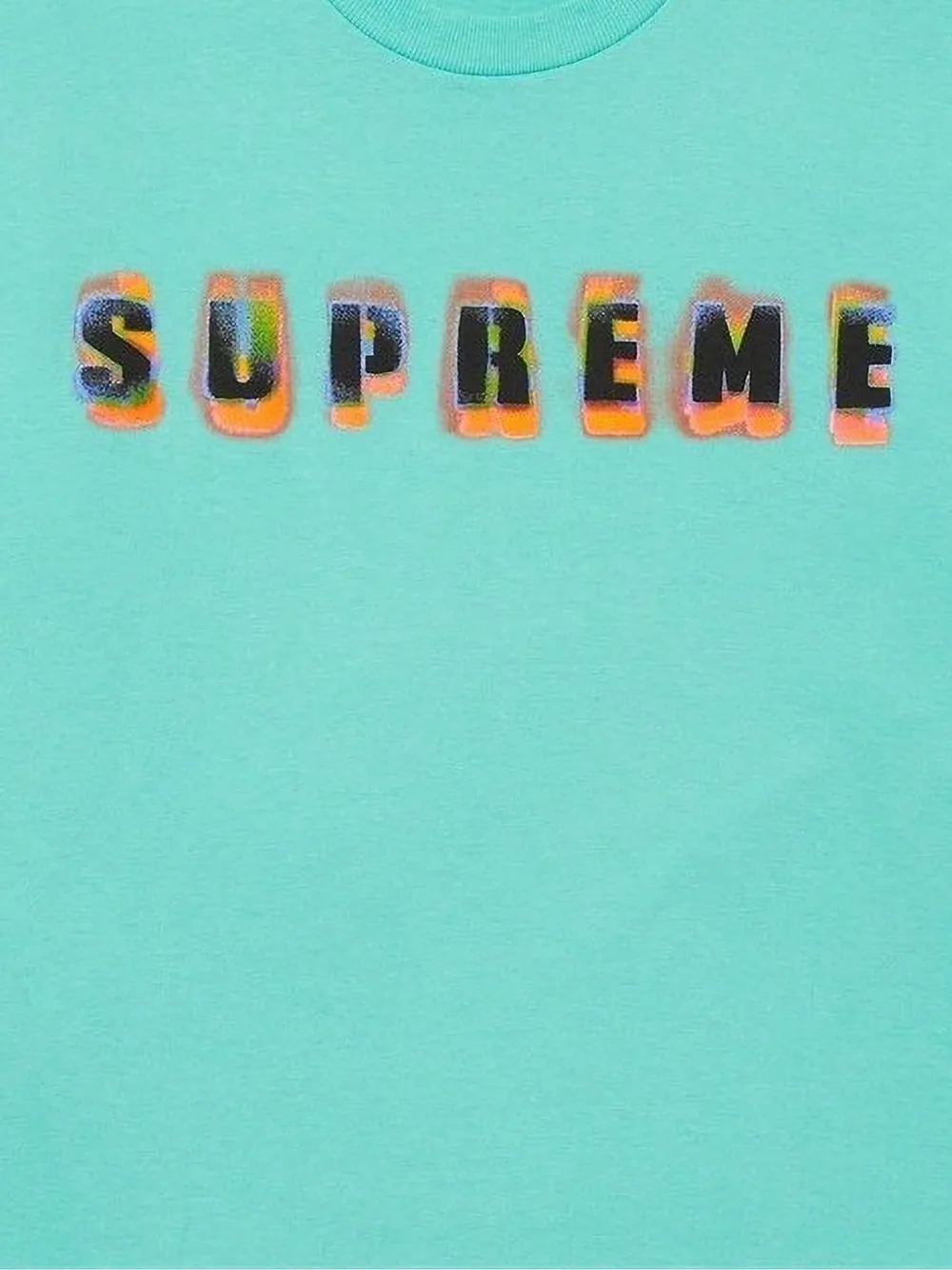 Supreme Stencil T-shirt - Blauw